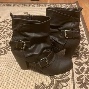 Fergalicious brown ankle boots